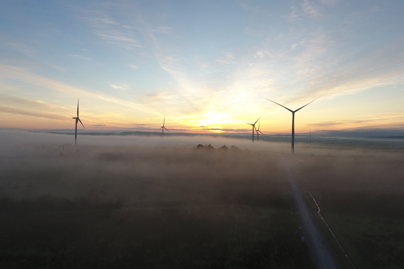Wind Farm Generic Shot