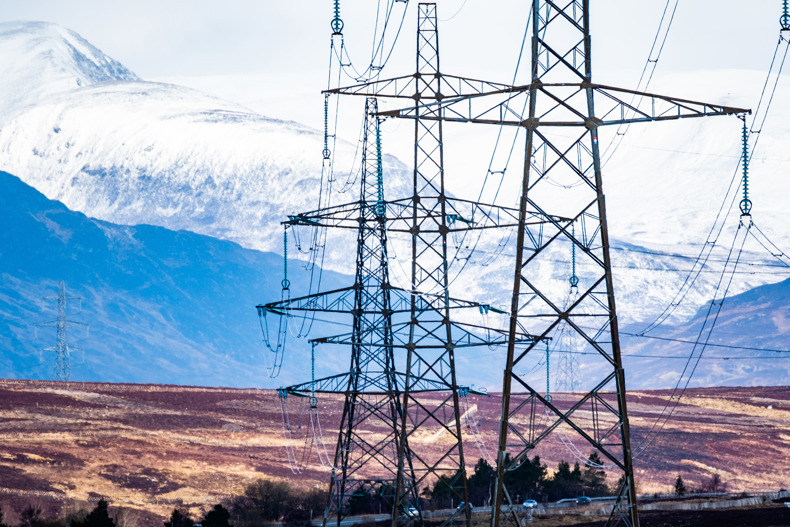 SSE Transmission Beauly Denny Power Lines 340