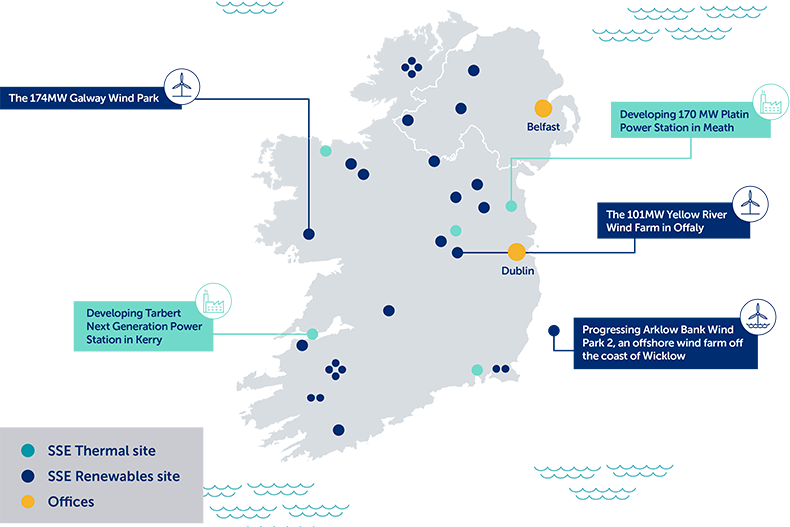 SSE Ireland Map Oct 2025