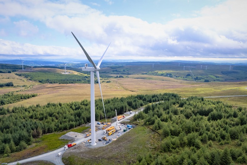 Landmark For Lenalea Wind Farm As Final Turbine Installed